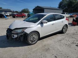 Salvage cars for sale from Copart Midway, FL: 2013 Ford Focus Titanium