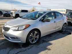 Salvage cars for sale at Littleton, CO auction: 2016 KIA Forte EX