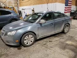 Salvage cars for sale at Anchorage, AK auction: 2012 Chevrolet Cruze LS