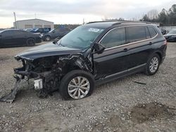 Volkswagen salvage cars for sale: 2018 Volkswagen Tiguan SE