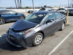 Salvage cars for sale at Van Nuys, CA auction: 2022 Toyota Prius Night Shade