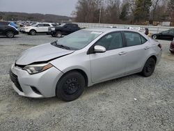 Salvage cars for sale at Concord, NC auction: 2015 Toyota Corolla L