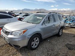 Salvage cars for sale at Magna, UT auction: 2015 Subaru Forester 2.5I Limited