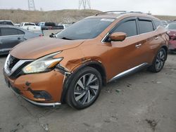 Salvage cars for sale at Littleton, CO auction: 2016 Nissan Murano S