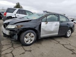 Salvage cars for sale at Moraine, OH auction: 2014 Honda Civic LX