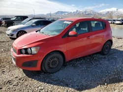 Salvage cars for sale at Magna, UT auction: 2015 Chevrolet Sonic LS