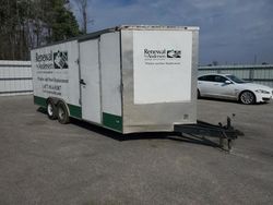 Freedom Enclosed Cargo Trailer salvage cars for sale: 2019 Freedom Enclosed Cargo Trailer