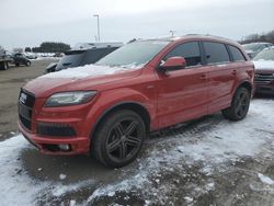 Salvage SUVs for sale at auction: 2013 Audi Q7 Prestige