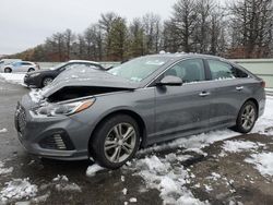 Salvage cars for sale from Copart Brookhaven, NY: 2019 Hyundai Sonata Limited