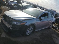 Salvage cars for sale at Elgin, IL auction: 2022 Toyota Camry LE