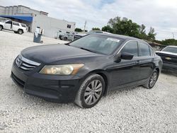 Salvage cars for sale at Opa Locka, FL auction: 2011 Honda Accord EXL