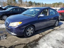 Hyundai salvage cars for sale: 2010 Hyundai Elantra Blue