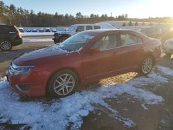 Salvage cars for sale at Windham, ME auction: 2012 Ford Fusion SEL