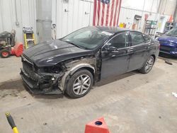 Salvage cars for sale from Copart Mcfarland, WI: 2016 Ford Fusion SE