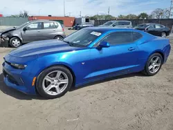 Chevrolet salvage cars for sale: 2018 Chevrolet Camaro LT