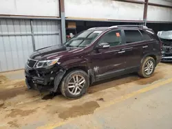 Salvage cars for sale at Mocksville, NC auction: 2015 KIA Sorento LX