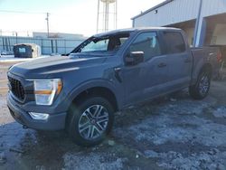 Salvage cars for sale at Chicago Heights, IL auction: 2021 Ford F150 Supercrew