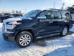 Toyota salvage cars for sale: 2014 Toyota Sequoia Platinum