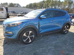 Salvage cars for sale at Seaford, DE auction: 2016 Hyundai Tucson Limited