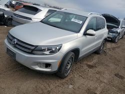 Volkswagen salvage cars for sale: 2012 Volkswagen Tiguan S