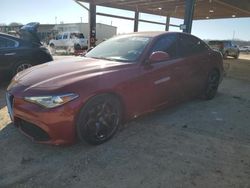 Alfa Romeo Giulia salvage cars for sale: 2018 Alfa Romeo Giulia TI