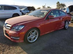 Salvage cars for sale at San Diego, CA auction: 2013 Mercedes-Benz C 250