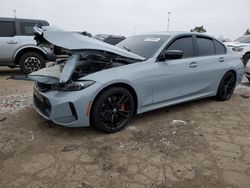 Salvage cars for sale at Woodhaven, MI auction: 2024 BMW 330XI