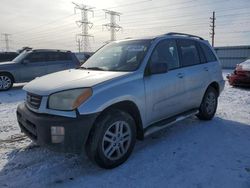 Salvage cars for sale at Elgin, IL auction: 2002 Toyota Rav4