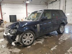 Salvage cars for sale at Center Rutland, VT auction: 2010 Land Rover Range Rover HSE Luxury