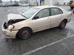 Salvage cars for sale from Copart Vallejo, CA: 2007 Toyota Corolla CE