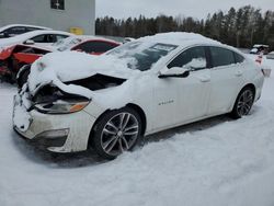 Carros salvage sin ofertas aún a la venta en subasta: 2023 Chevrolet Malibu Premier