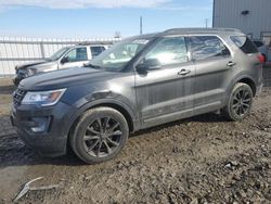 Salvage cars for sale at Appleton, WI auction: 2017 Ford Explorer XLT