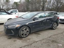 Salvage cars for sale at Austell, GA auction: 2018 Hyundai Elantra SEL