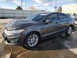 Salvage cars for sale at Littleton, CO auction: 2019 Ford Fusion SE