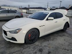 Salvage cars for sale at Sun Valley, CA auction: 2015 Maserati Ghibli