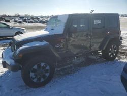 Salvage cars for sale at Earlington, KY auction: 2008 Jeep Wrangler Unlimited Sahara