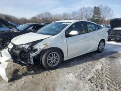 Salvage cars for sale at North Billerica, MA auction: 2018 Toyota Prius