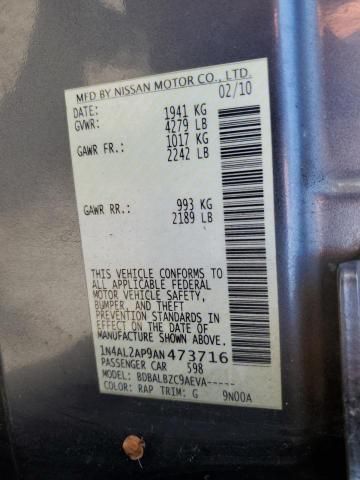 2010 Nissan Altima Base