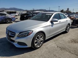 Salvage cars for sale at Sun Valley, CA auction: 2015 Mercedes-Benz C300