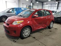 Salvage cars for sale at Ham Lake, MN auction: 2008 Scion XD