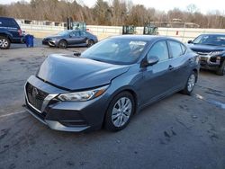 Salvage cars for sale at Assonet, MA auction: 2021 Nissan Sentra S