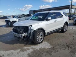 Salvage cars for sale at West Palm Beach, FL auction: 2016 Ford Explorer Limited