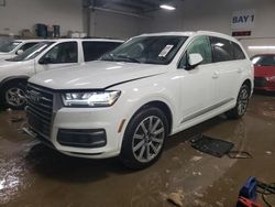 Salvage cars for sale at Elgin, IL auction: 2018 Audi Q7 Prestige