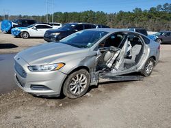 Salvage cars for sale at Greenwell Springs, LA auction: 2015 Ford Fusion S