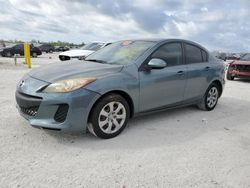 Salvage cars for sale at Arcadia, FL auction: 2013 Mazda 3 I