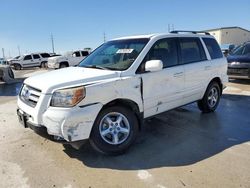 Salvage cars for sale at Haslet, TX auction: 2007 Honda Pilot EXL