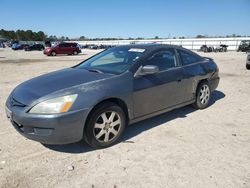 Salvage cars for sale at Harleyville, SC auction: 2005 Honda Accord EX