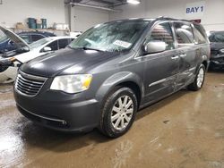 Salvage cars for sale from Copart Elgin, IL: 2011 Chrysler Town & Country Touring L