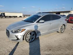 Salvage cars for sale at Temple, TX auction: 2018 Hyundai Elantra SEL