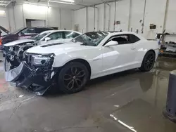 Salvage cars for sale at Madisonville, TN auction: 2015 Chevrolet Camaro LT